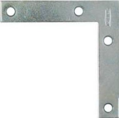 Picture of Flat-Corner-Iron Zinc-Plated 3-1/2"