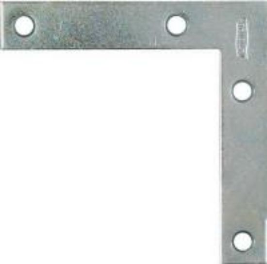 Picture of Flat-Corner-Iron Zinc-Plated 3-1/2"