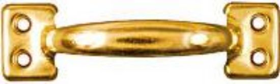 Picture of Sash-Lift Steel Bright-brass Finish 4" 2/bag
