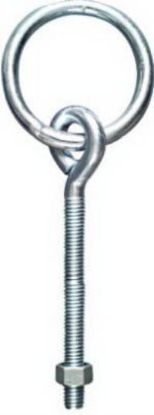 Picture of Eye-bolt Hitch-Ring Zinc-plated 3/8" X 5-1/8"