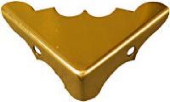 Picture of Corners Bright Brass 9/16"