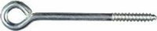 Picture of Lag Screw-Eye Zinc-Plated 1/4" x 5"