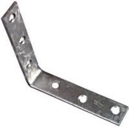 Picture of Galvanized-Steel Corner-Brace 5" x 1"