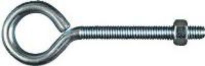 Picture of Eye-Bolt With-Nut Zinc-Plated 3/8" x 5"