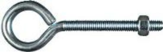 Picture of Eye-Bolt With-Nut Zinc-Plated 3/8" x 5"