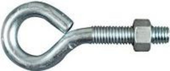 Picture of Eye-Bolt With-Nut Zinc-Plated 1/2" x 4"