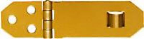 Picture of 3/4" x 2-3/4" Bright-Brass Hasp