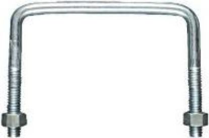 Picture of 3/8" x 4" x 3" Square U-Bolt