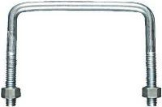 Picture of 3/8" x 4" x 3" Square U-Bolt