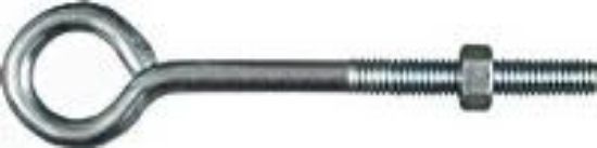 Picture of Eye-Bolt With-Nut Zinc-Plated 5/16" x 5"
