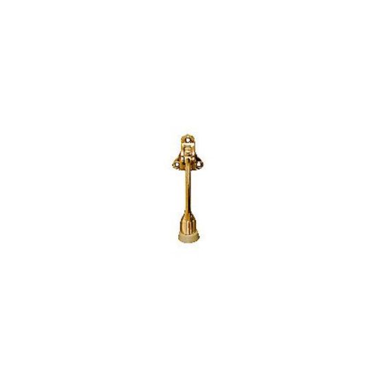 Picture of 4" Brass Kickdown Door-stop