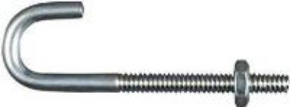 Picture of 3/16 x 2-1/2 Zinc J-Bolt