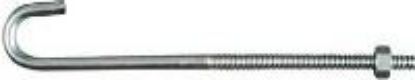 Picture of 1/4 x 6 Zinc J-Bolt