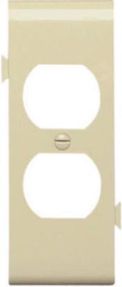 Picture of Duplex Center Section Ivory Wall-Plate