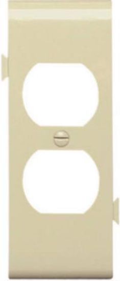 Picture of Duplex Center Section Ivory Wall-Plate
