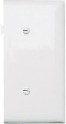 Picture of Blank End Section White Wall-plate