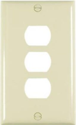 Picture of 3-Gang Despard Ivory Wall-Plate