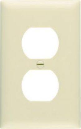 Picture of Duplex-Receptacle Ivory Wall-Plate