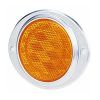 Picture of Amber Oval Aluminum Reflector
