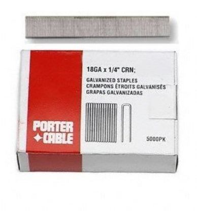 Picture of Crown Staples 1/4" Crown 3/4" Long