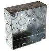 Picture of Electrical-Box Square-Box Weld Deep 4" x 1-1/2" 1/2" & 3/4" Knockouts