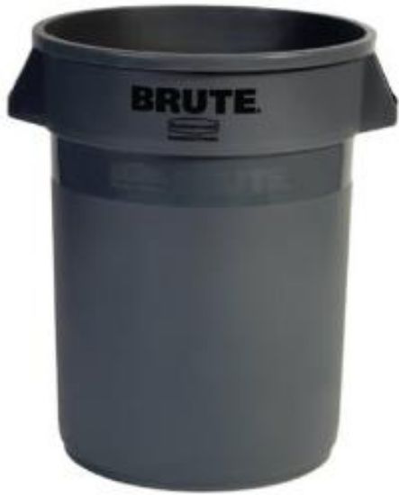 Picture of 32-Gallon Gray Trash-Can