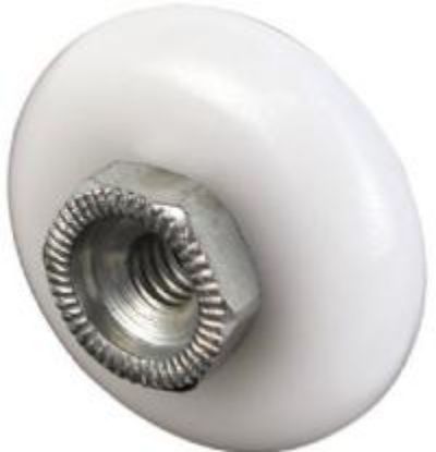 Picture of Shower-Door Rollers Oval Nylon 7/8"