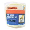 Picture of Pipe-insulation Fiberglass-insulation Kit 6" X 1/2" X 25'