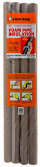 Picture of Pipe-Insulation 3' Polyethylene-Foam Closed-Cell