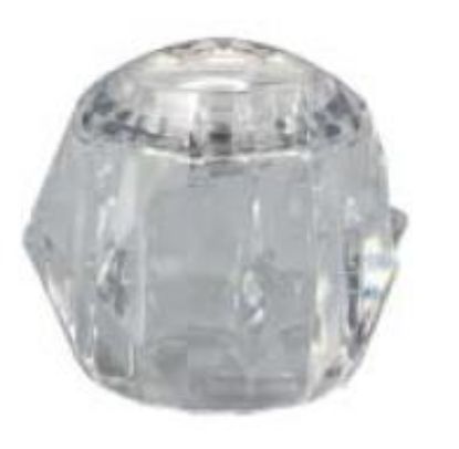 Picture of Acrylic Handle Fits Delta "scald Guard" Oval Broach