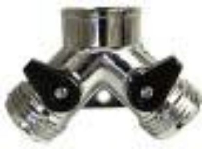 Picture of Siamese-Connection With Shut-Off Die-Cast 3/4"