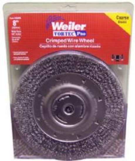 Picture of Wire-Wheel-Brush Crimped-Wire 8"