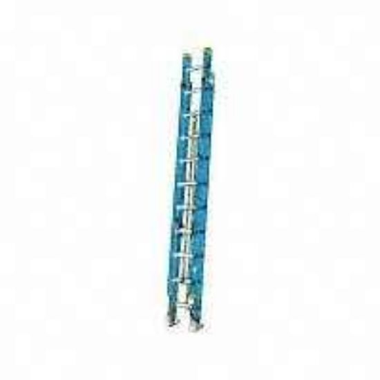 Picture of 24' Blue Fiberglass Extension-Ladder