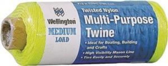 Picture of Nylon-Twine #18-525' Yellow