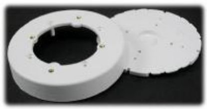 Picture of Ivory Plastic Round Fix Box