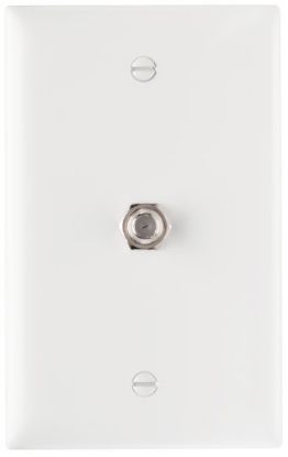Picture of Coaxial-Cable White Wall-Plate