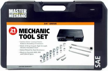 Picture of 21-Piece Sae Socket-wrench-set