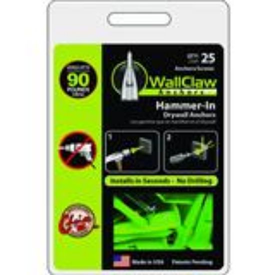 Picture of Hammer-In Drywall-Anchor With-Screws 90 Lb