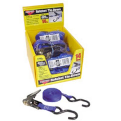 Picture of Ratchet-Tie-Down Strap 14' 1200 Lb Working Load Limit