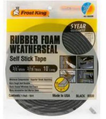 Picture of Weather-Seal Foam-Tape Black 3/16"