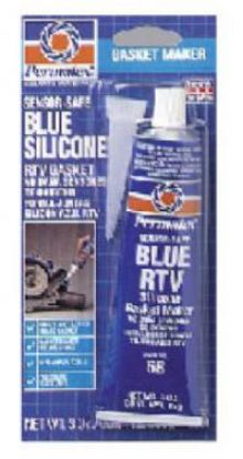 Picture of Blue Room-Temperature-Vulcanizing Silicone Gasket-maker 3-oz