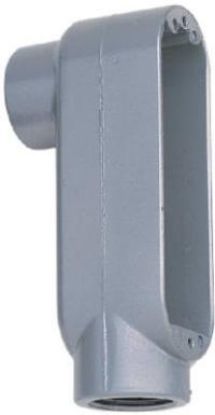 Picture of 3/4" Rigid Conduit-Body L B Cast-Aluminum Powder-Coat With Gasket