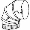 Picture of Furnace-Elbow Adjustable 8"