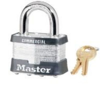 Picture of 5KA 2" Laminated Commercial Keyed-Padlock Keyed-Alike A478