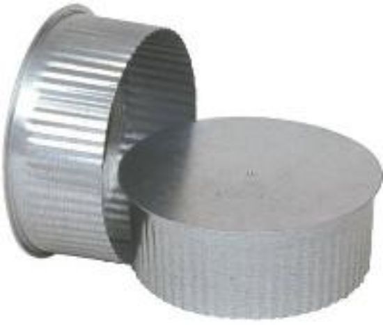 Picture of Galvanized-Steel 4" Tee Plug