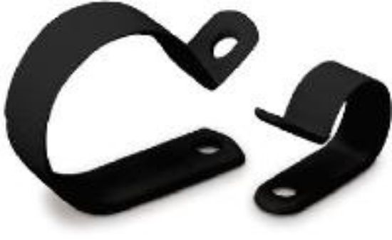 Picture of Polypropylene-clamp 1/4" Black 18/pack