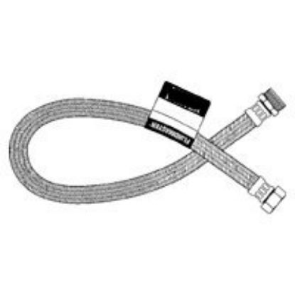 Picture of Toilet-Connector Stainless-Steel 1/2" IPS x 7/8" x 12"