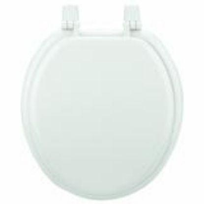 Picture of Toilet-Seat White Wood