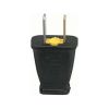 Picture of Electrical-Plug 15-Amp 125-Volt Black Plastic Replacement