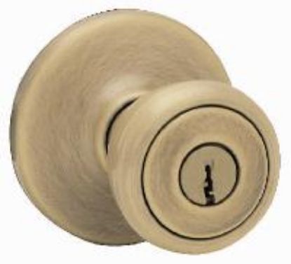 Picture of Lock-Set Entrance-Type Antique-brass